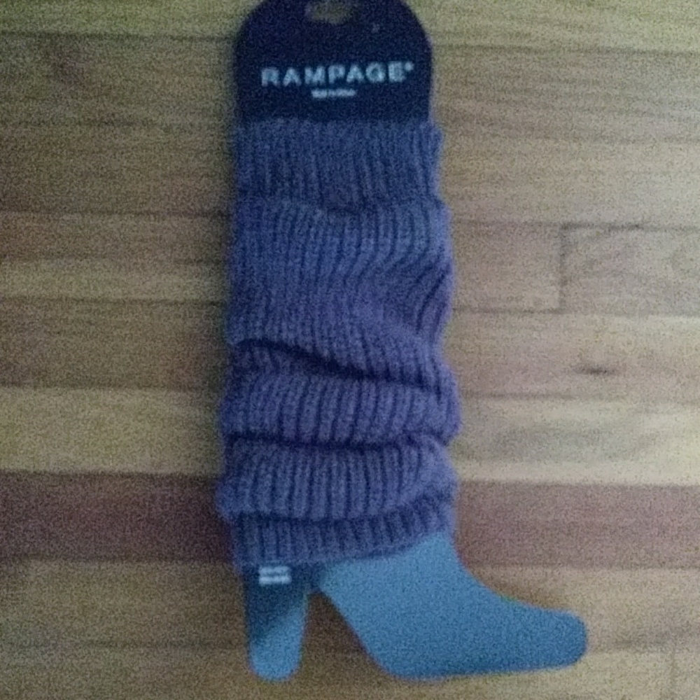 Grey leg warmers
